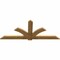 Ekena Millwork Redmond Rough Sawn Timber Gable Bracket, Western Red Cedar, 84"W x 35"H x 2"D x 6"F, 10/12 Pitch GBW084X35X0206RED00RWR - alternate 5